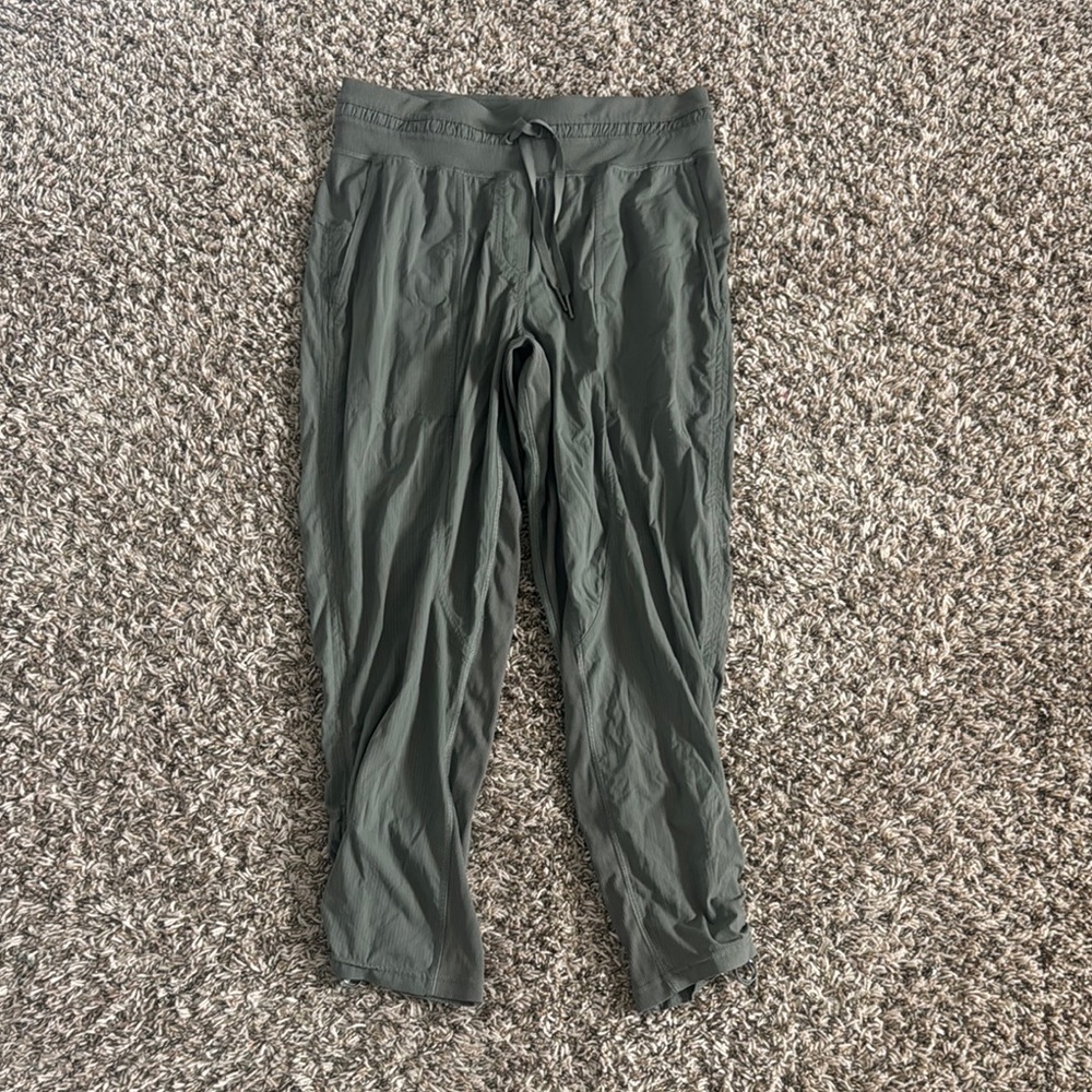 Lulu green dance studio pants
